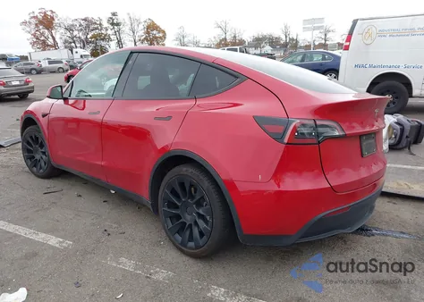 2022 Tesla Model Y Long Range Dual Motor All-Wheel Drive from USA, damaged, VIN 7SAYGDEE8NF310077